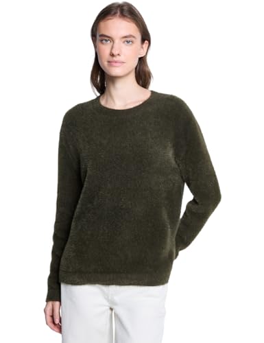 Street One Studio Kuscheliger Rundhalspullover Hollow Green 34 von Street One Studio