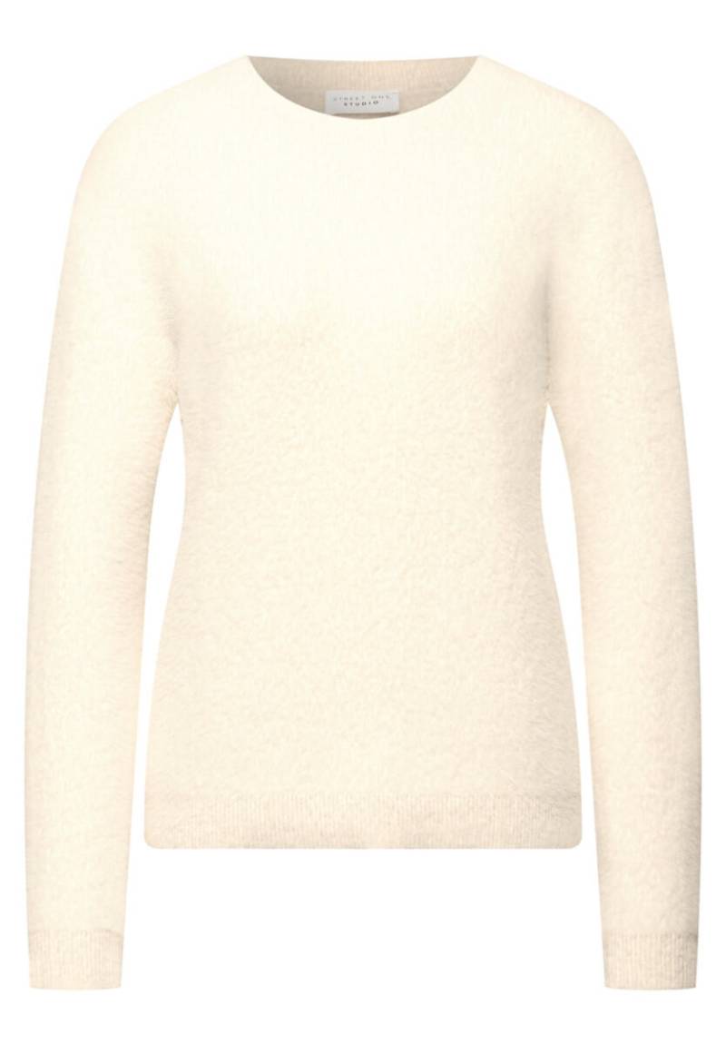 Street One Studio - Kuscheliger Rundhalspullover beige - Gr. - 40 von Street One Studio