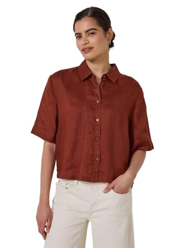 Street One Studio Damen F345412 Bluse, Sienna Brown, 40 Street One Studio Damen F345412 Bluse, Sienna Brown, 40 von Street One Studio