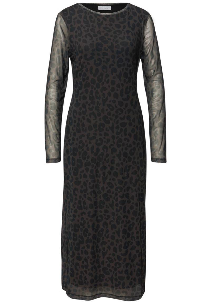 Street One Studio - Leo Mesh-Kleid braun - Gr. - 38 von Street One Studio