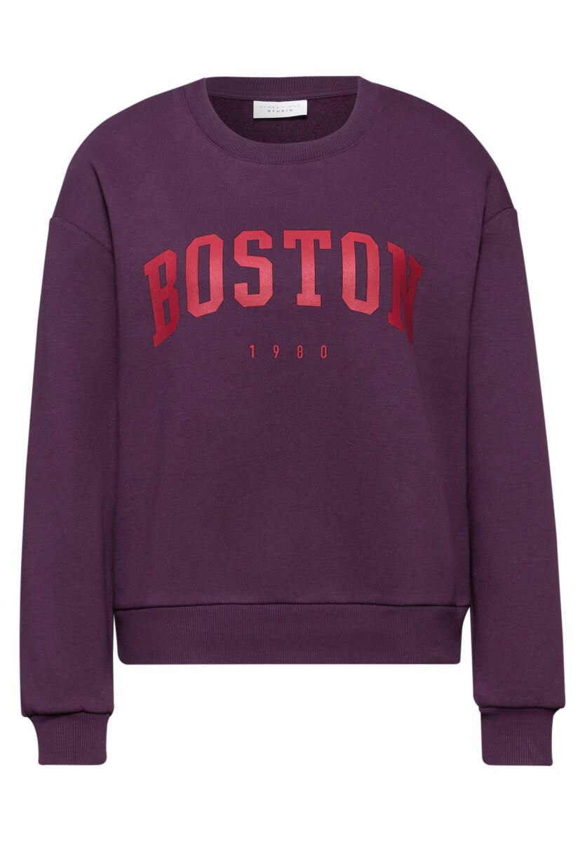 Street One Studio - Loose Fit Sweatshirt violet - Gr. - 40 von Street One Studio