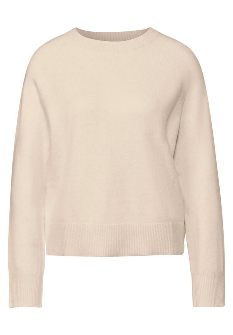 Street One Studio - Pullover mit Rundhals beige - Gr. - 34 von Street One Studio
