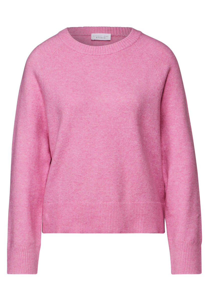 Street One Studio - Pullover mit Rundhals pink - Gr. - 38 von Street One Studio