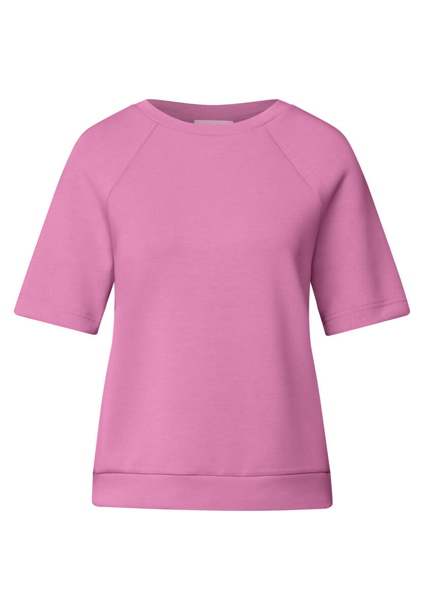 Street One Studio - Raglan T-Shirt in Silk-Optik pink - Gr. - 40 von Street One Studio