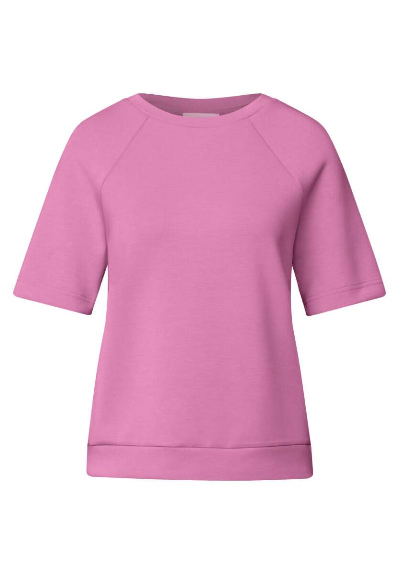 Street One Studio - Raglan T-Shirt in Silk-Optik pink - Gr. - 40 von Street One Studio