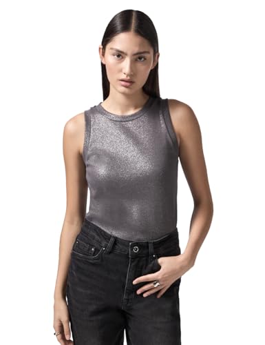 Street One Studio Damen F322303 Schimmerndes Top, Dark Nova Silver, 38 EU Street One Studio Damen F322303 Schimmerndes Top, Dark Nova Silver, 38 EU von Street One Studio