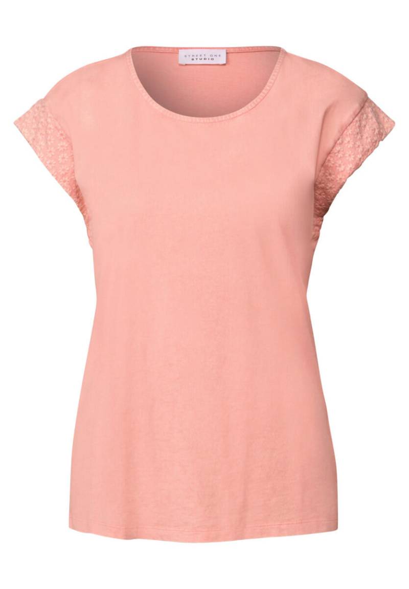 Street One Studio - Shirt im Washed-Look pink - Gr. - 38 von Street One Studio