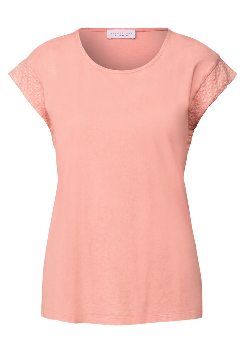 Street One Studio - Shirt im Washed-Look pink - Gr. - 40 von Street One Studio