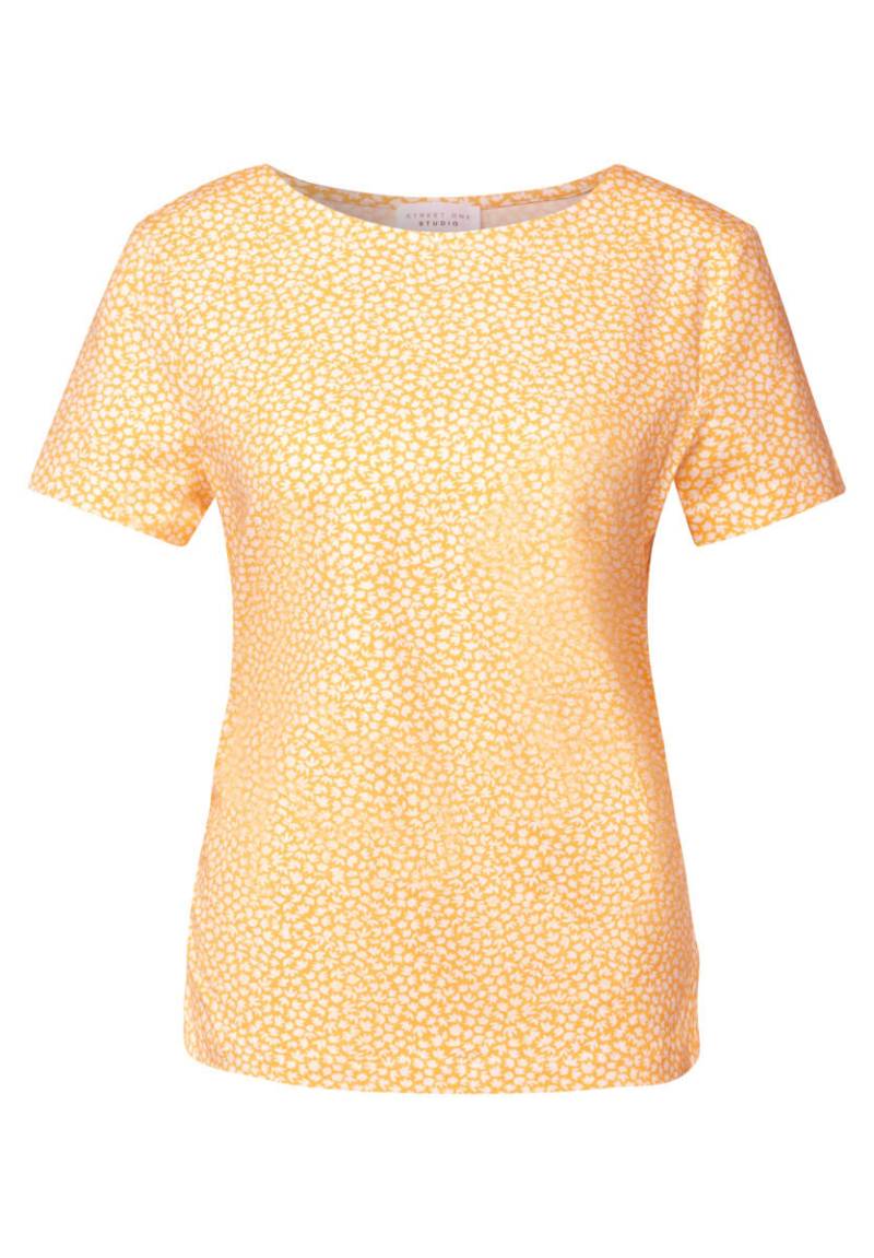 Street One Studio - Shirt mit Rückenausschnitt gelb - Gr. - 36 von Street One Studio