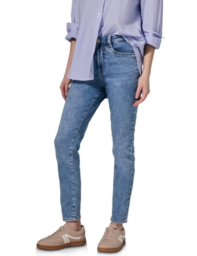 Street One Studio Damen F378447 Skinny Fit Jeans, Light Blue Wash, 29W / 28L EU von Street One Studio