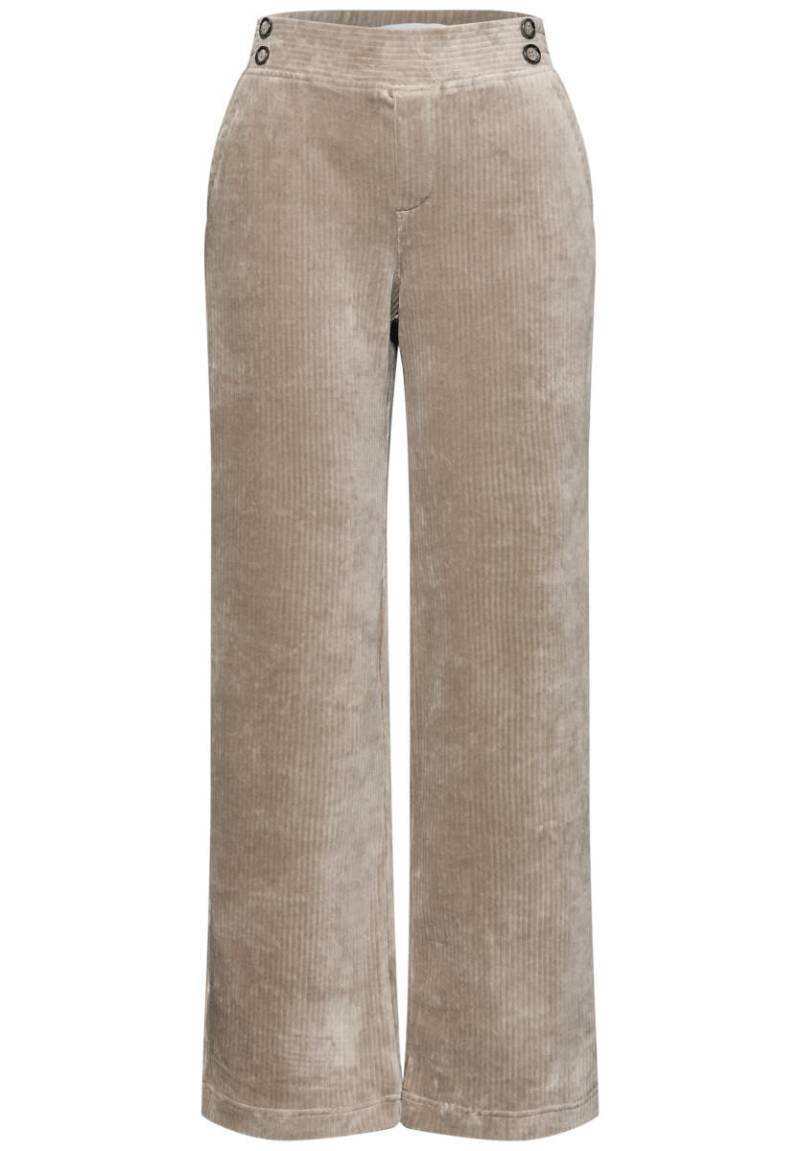 Street One Studio - Straight Leg Cordhose braun - Gr. - 36/30 von Street One Studio
