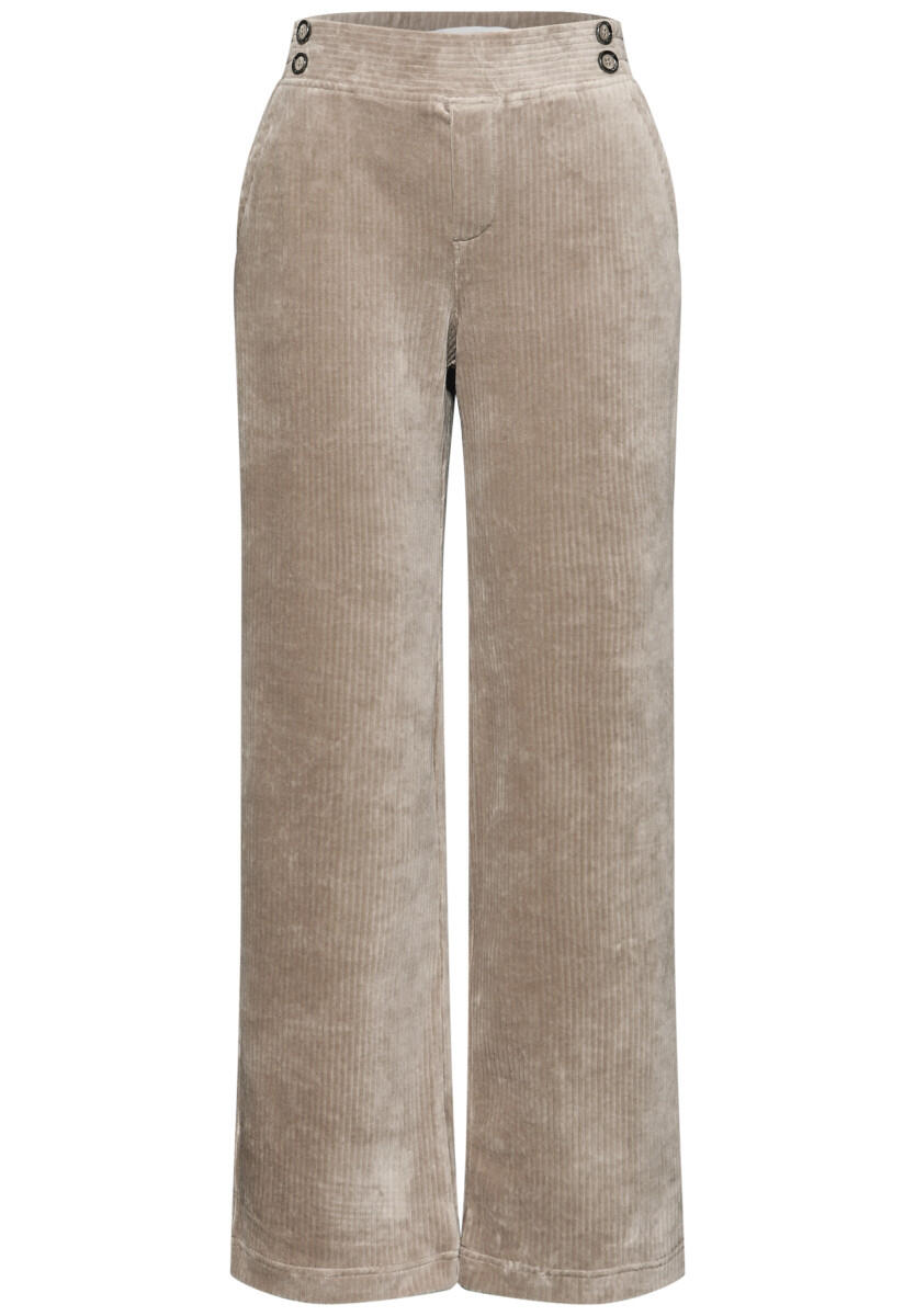 Street One Studio - Straight Leg Cordhose braun - Gr. - 38/30 von Street One Studio
