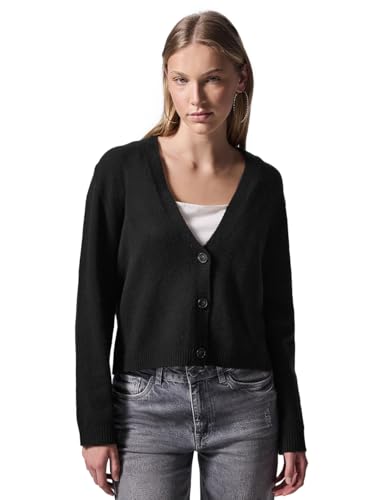 Street One Studio Damen F253944 Strickjacke, Schwarz, 38 EU von Street One Studio