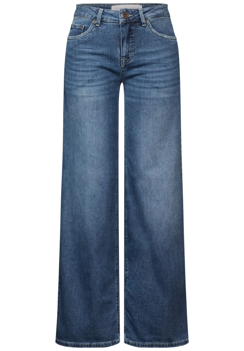 Street One Studio - Wide Leg Jeans blau - Gr. - 27/30 von Street One Studio