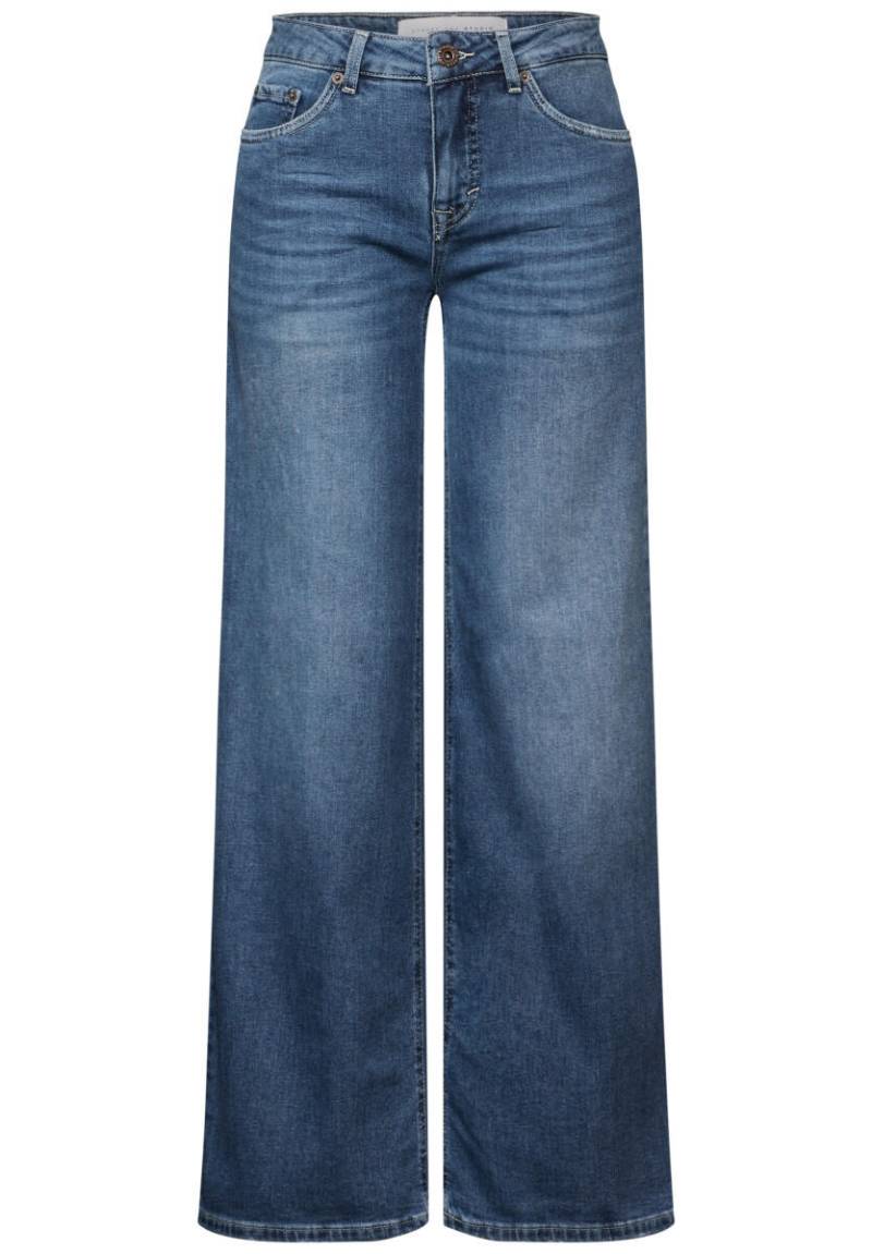 Street One Studio - Wide Leg Jeans blau - Gr. - 27/30 von Street One Studio
