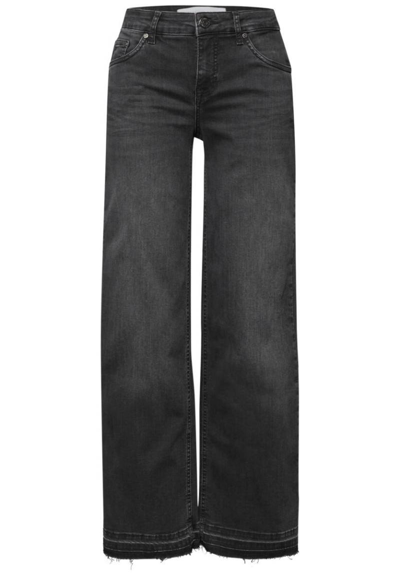 Street One Studio - Wide Leg Jeans schwarz - Gr. - 33/30 von Street One Studio
