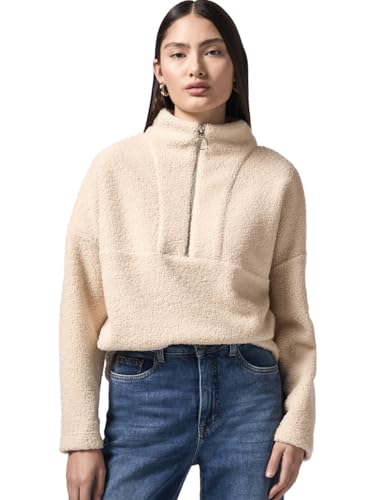 Street One Studio Damen F322306 Teddy-Shirt, Teddy Vanilla Sky, 40 EU Street One Studio Damen F322306 Teddy-Shirt, Teddy Vanilla Sky, 40 EU von Street One Studio