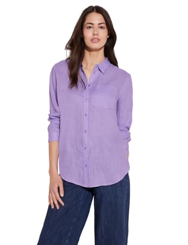 Street One Damen A344475 Bluse mit Langarm, Smell Of Lavender, 42 von STREET ONE