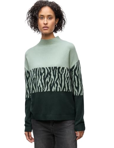 Damen Color-Block Jacquard Sweater von Street One