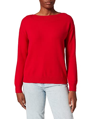 Street One Pullover Damen Damenpullover U-boot Ausschnitt Full Red 46 von Street One