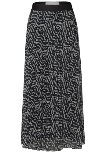 Gemusterter Plissée-Rock von STREET ONE