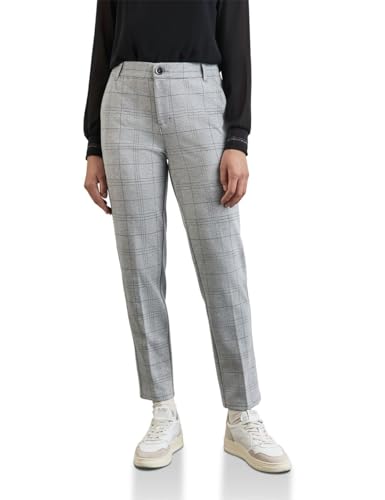 STREET ONE Damen A378374 Karierte Chino,Mehrfarbig,46 von STREET ONE