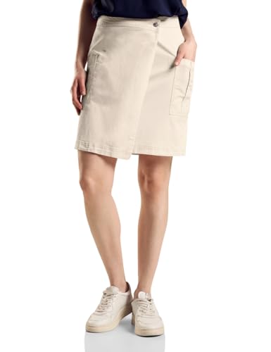 STREET ONE Damen A361505 Rock mit Print, Smooth Sand Beige, 42 STREET ONE Damen A361505 Rock mit Print, Smooth Sand Beige, 42 von STREET ONE