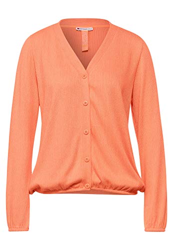 STREET ONE 315934 Strickjacke, Strong Mandarine, 42 von Street One