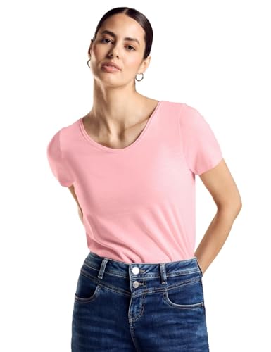 STREET ONE Basic Kurzarmshirt von STREET ONE