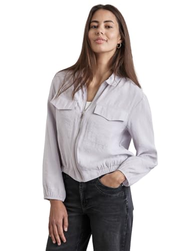STREET ONE Damen A345202 Blouson mit Taschen,Grau, 42 von Street One