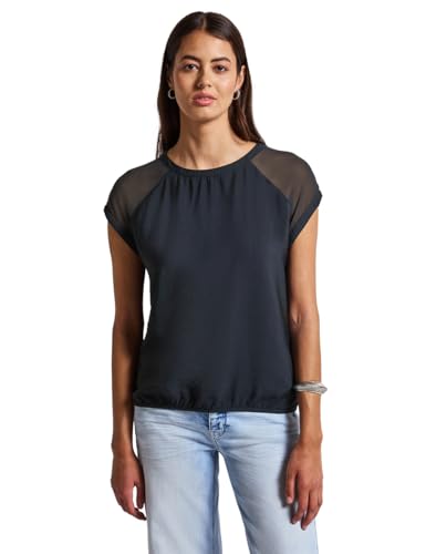 STREET ONE Blusenshirt mit Meshdetail von STREET ONE