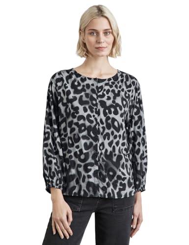 STREET ONE Damen A345199 Bluse mit Raffungen,Mehrfarbig, 36 STREET ONE Damen A345199 Bluse mit Raffungen,Mehrfarbig, 36 von Street One