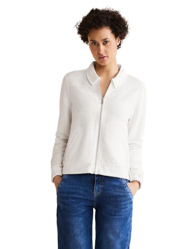 STREET ONE Damen Cardigan, Off White, 42 von Street One