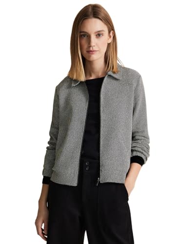 STREET ONE Damen Cardigan, Black, 38 von Street One