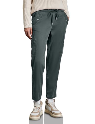 STREET ONE Damen A378679 Cargo Hose, Marshy Green, 42W / 28L EU von STREET ONE