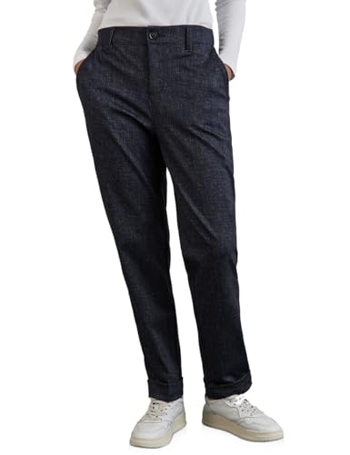 STREET ONE Chino in Schwarz-Melange von STREET ONE