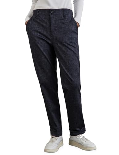 STREET ONE Chino in Schwarz-Melange von STREET ONE