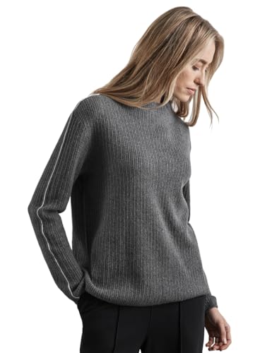 STREET ONE Damen A303049 Pulli mit Kontrastdetail,Mehrfarbig, 44 STREET ONE Damen A303049 Pulli mit Kontrastdetail,Mehrfarbig, 44 von Street One