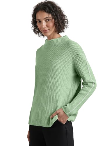 STREET ONE Damen A303049 Pulli mit Kontrastdetail,Mehrfarbig, 36 STREET ONE Damen A303049 Pulli mit Kontrastdetail,Mehrfarbig, 36 von STREET ONE