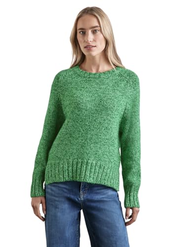 STREET ONE Damen A303044 Mouliné Pullover,Mehrfarbig, 44 von STREET ONE
