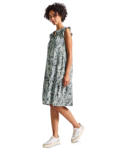 STREET ONE Damen 1408780 Gemustertes Tunika-Kleid, Arona Blue, 42 STREET ONE Damen 1408780 Gemustertes Tunika-Kleid, Arona Blue, 42 von Street One