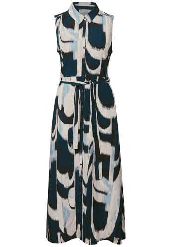 STREET ONE Damen 1408784 Ärmelloses Blusenkleid, Tide Blue, 36 STREET ONE Damen 1408784 Ärmelloses Blusenkleid, Tide Blue, 36 von Street One