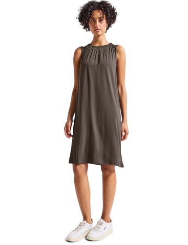 STREET ONE Damen 1408785 Ärmelloses Kleid, Nomad Brown, 42 von STREET ONE