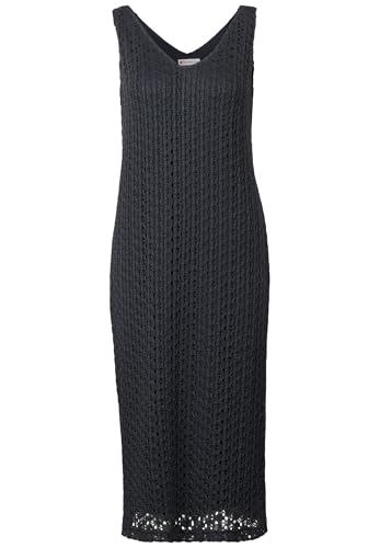 STREET ONE Damen 1408787 Spitzenkleid, Deepwater Blue, 38 von STREET ONE