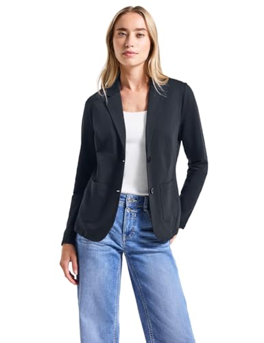 STREET ONE Damen 2116815 Basic Blazer, Deepwater Blue, 48 STREET ONE Damen 2116815 Basic Blazer, Deepwater Blue, 48 von STREET ONE