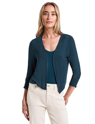 STREET ONE Damen 3225945 Offene Jacke, Tide Blue, 40 STREET ONE Damen 3225945 Offene Jacke, Tide Blue, 40 von STREET ONE