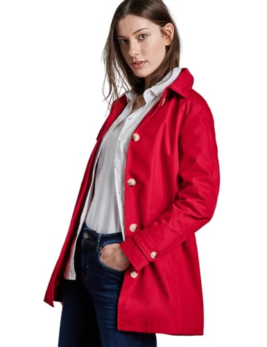 STREET ONE Damen A101213 Trenchcoat, Strong Red, 38 EU von STREET ONE