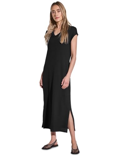 STREET ONE Damen A144341 Strick-Look Kleid, Black, 38 von Street One