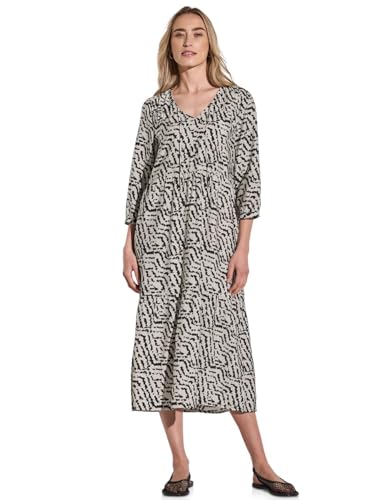 STREET ONE Damen A144445 Tunika-Kleid mit Volants, Moonstone Sand, 46 STREET ONE Damen A144445 Tunika-Kleid mit Volants, Moonstone Sand, 46 von Street One