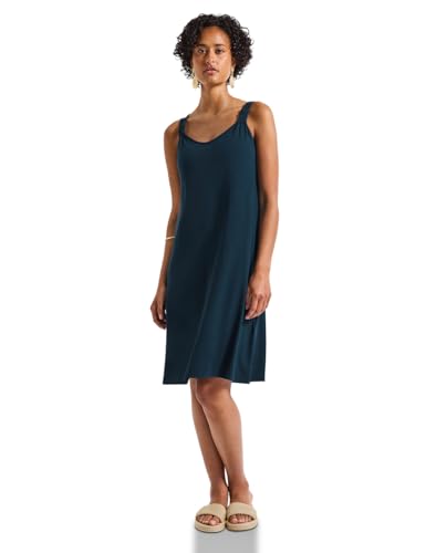 STREET ONE Damen A144567 Kleid mit Knotendetail, Tide Blue, 42 STREET ONE Damen A144567 Kleid mit Knotendetail, Tide Blue, 42 von STREET ONE